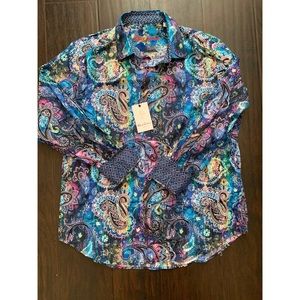 Robert Graham Button Up, NEVER WORN!!